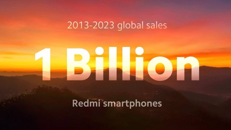 Xiaomi has sold 1 billion Redmi smartphones to date