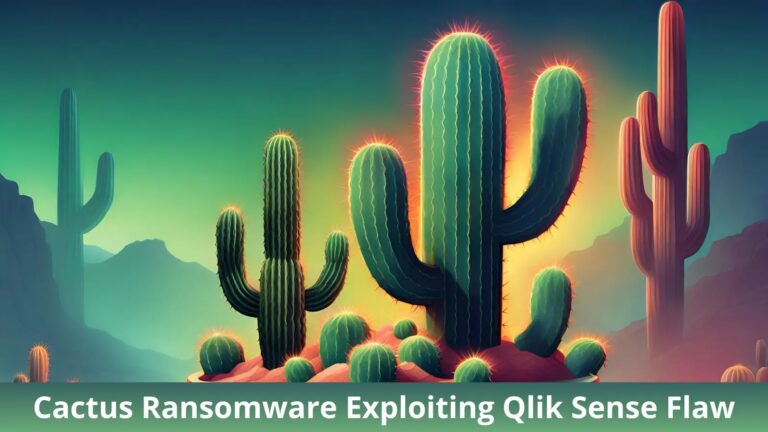 Cactus Ransomware Exploiting Qlik code execution Vulnerability