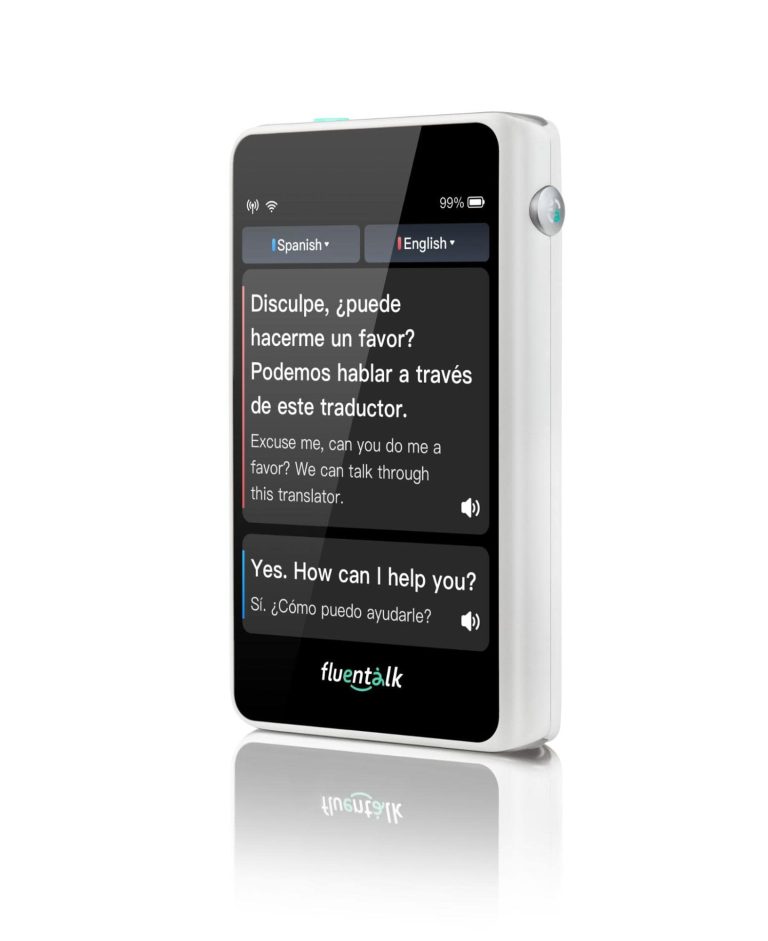Fluentalk T1 Mini handheld translator: The language companion