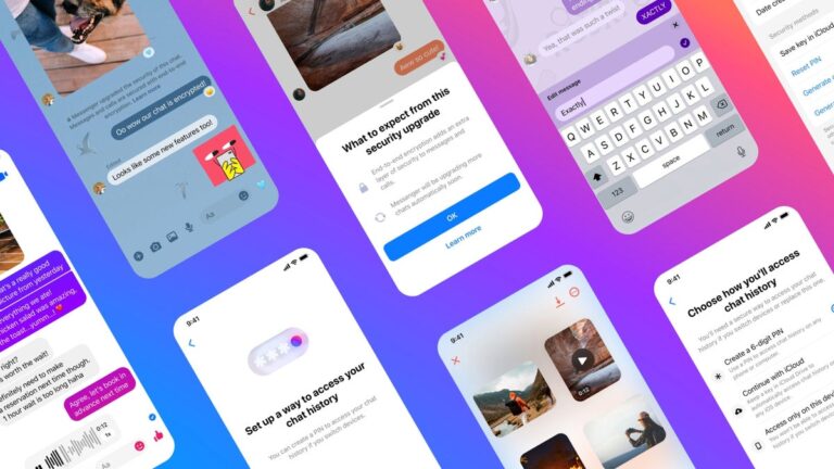 Meta Messenger ramps up security with default end-to-end encryption and rolls out new features