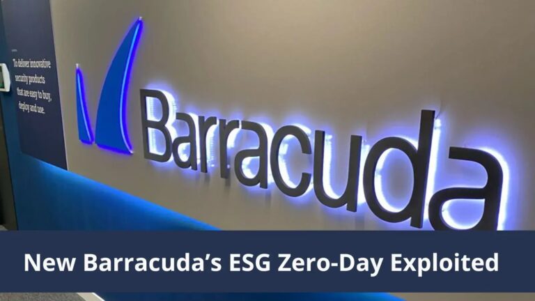 Chinese Hackers Exploit New Zero-Day in Barracuda’s ESG