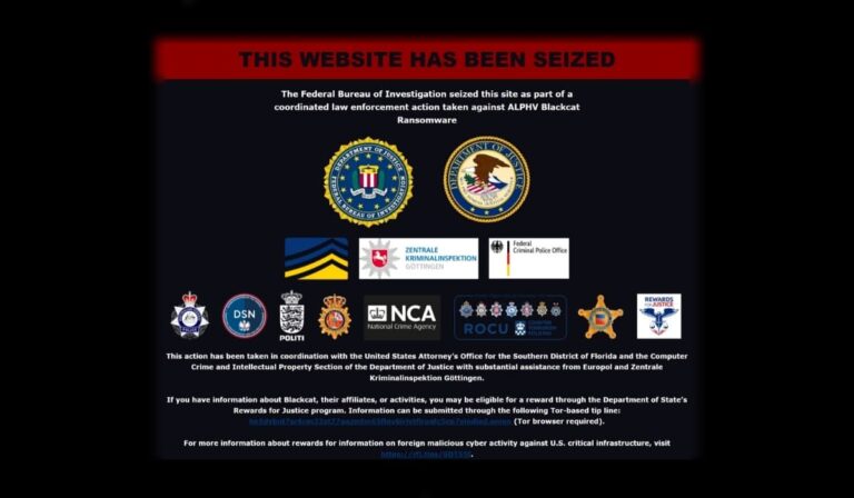 FBI Seizes Dark Web Domain of Blackcat