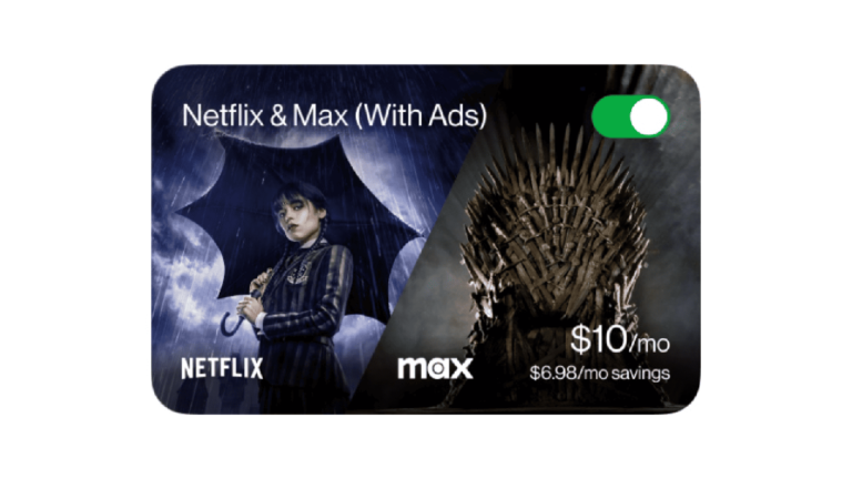 Netflix & Max For $10/Month