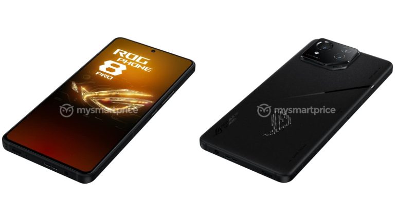 ASUS ROG Phone 8 Pro poses for the camera from all angles