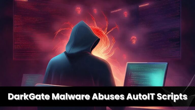 DarkGate Malware Abuses AutoIT Scripting Payload Obfustication