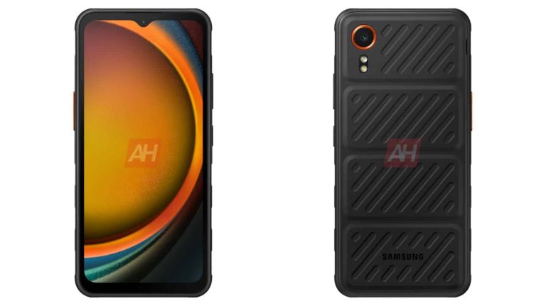 Official Galaxy Xcover 7 renders show all of its sides