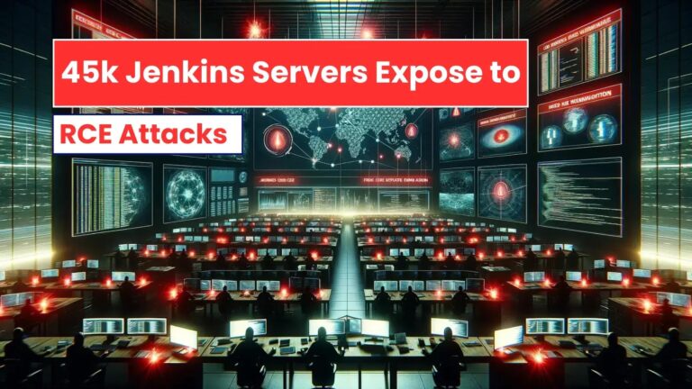 45K+ Publicly Exposed Jenkins Instances Vulnerable to RCE Attacks