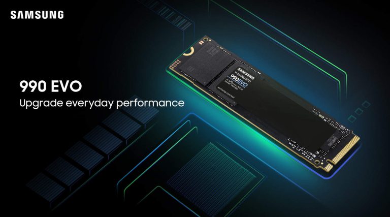 Newly available Samsung 990 EVO SSD delivers big performance