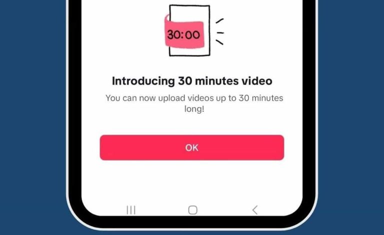 TikTok planning 30-minute video uploads to compete with YouTube