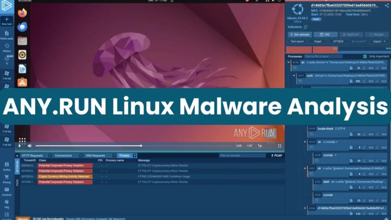 Any.RUN Sandbox Now Expanded to Analyze Linux Malware