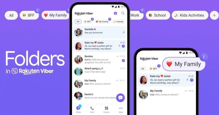 Viber introduces chat folders for better organization of chats