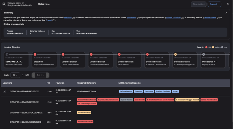 ThreatDown EDR update: Streamlined Suspicious Activity investigation  