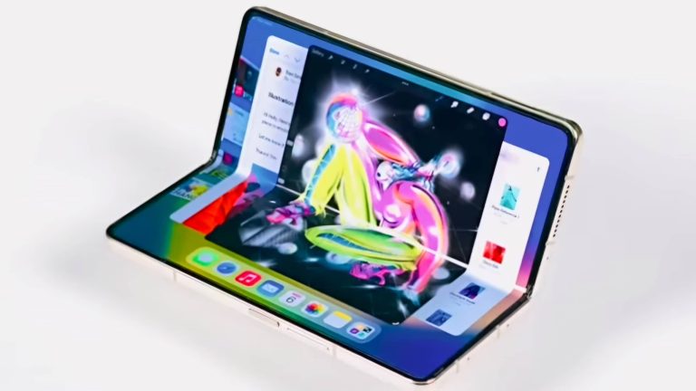 Leaked images show a Vivo X Fold 3 controlling macOS