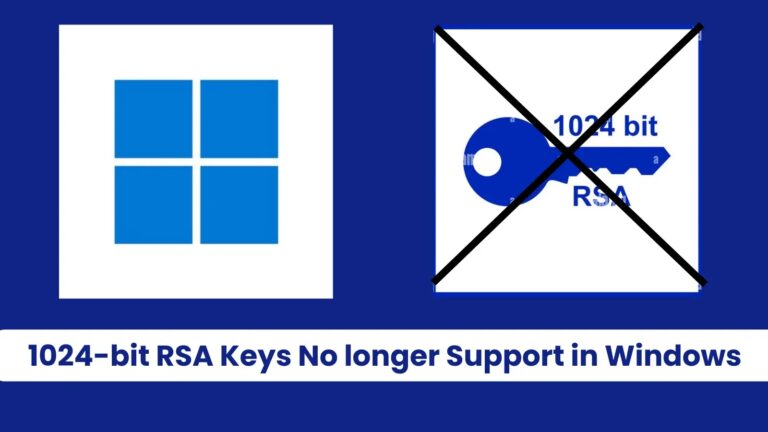 Microsoft Deprecate 1024-bit RSA Keys in Windows