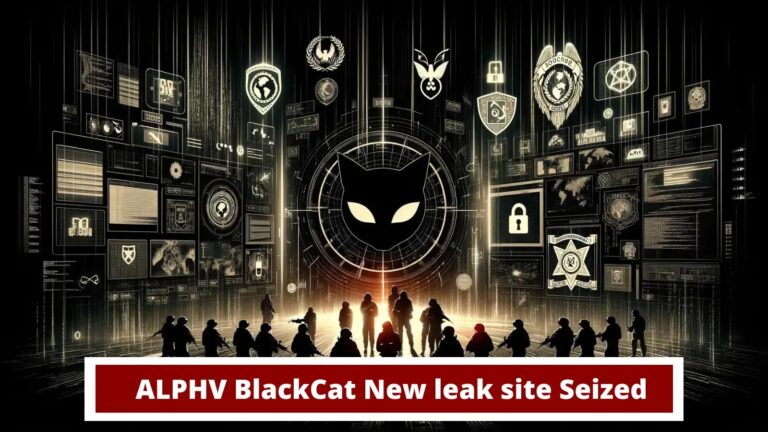 ALPHV BlackCat New Leak Site Seized by Authorities