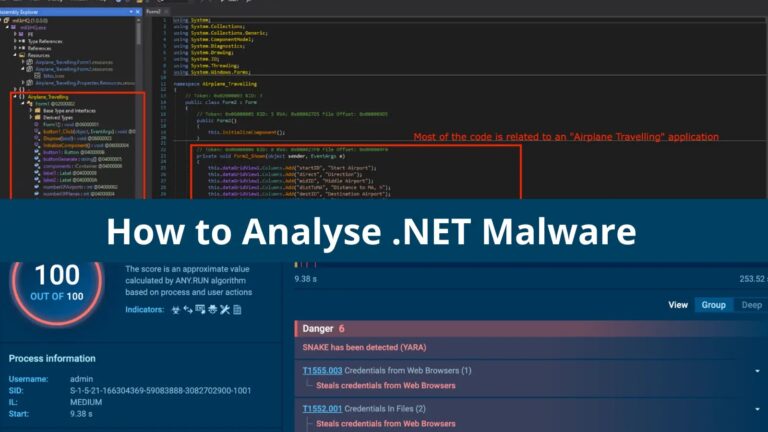 How to Analyse .NET Malware