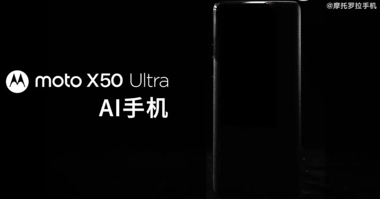 Motorola teases the Moto X50 Ultra, its first AI phone