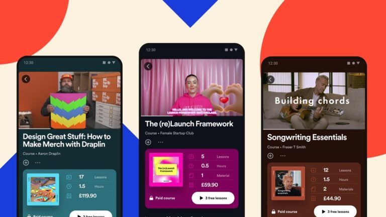 Spotify launches video course trial in the UK