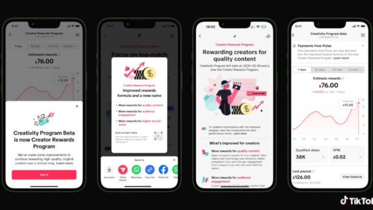 TikTok launches new Creator Rewards Program