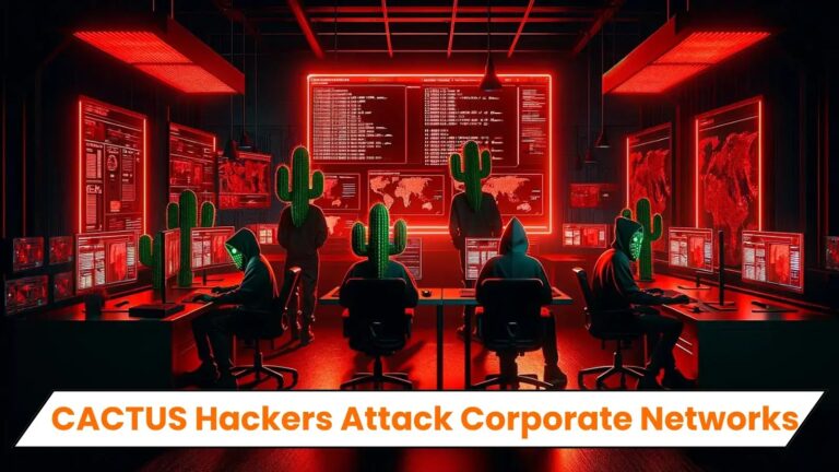 CACTUS Hackers Exploiting Bug to Attack Corporate Networks