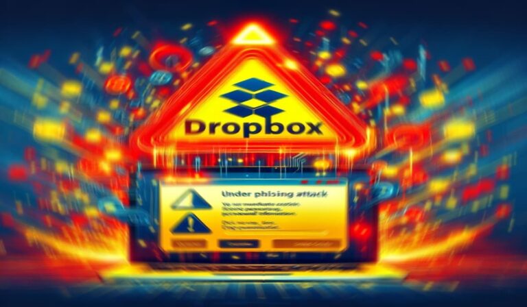 Dropbox Abused in New Phishing, Malspam Scam to Steal SaaS Logins