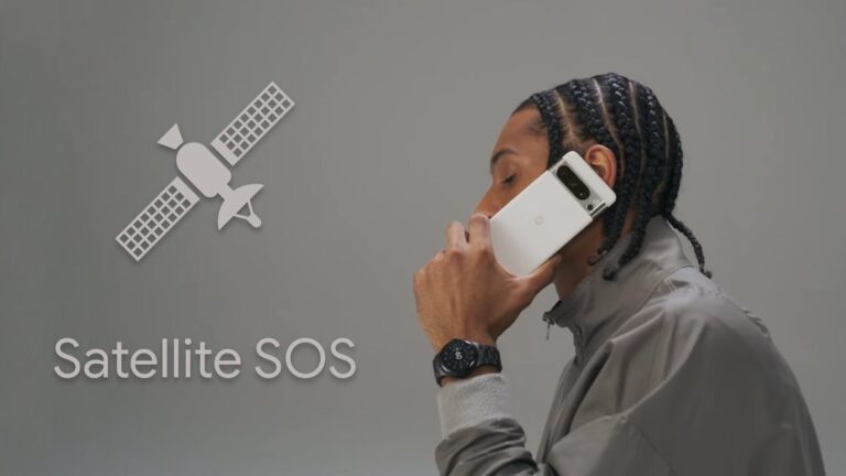 Google Pixel UI for upcoming “Satellite SOS” feature teaches you how to point your phone to the sky