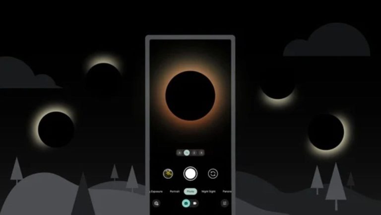 Google gives advice on using the Pixel camera for eclipse photos