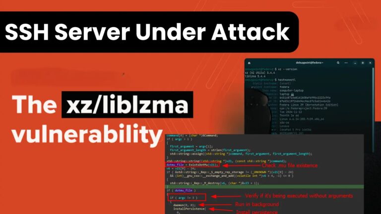 Backdoor in upstream xz/liblzma Let Attackers Hack SSH Servers