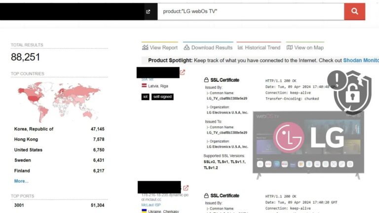 Flaws in 90k+ LG WebOS TVs