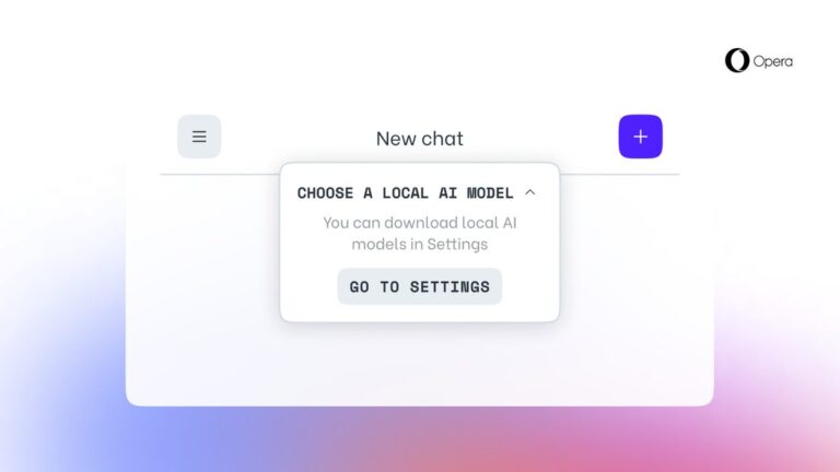 Opera starts offering unique, experimental AI-related feature