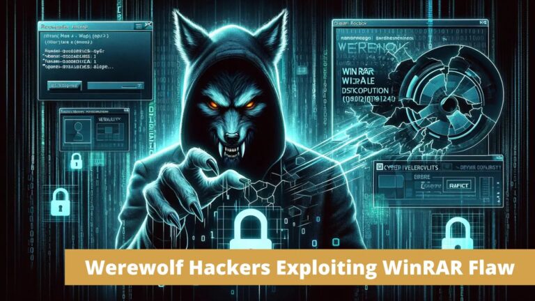 Werewolf Hackers Exploiting WinRAR Vulnerability