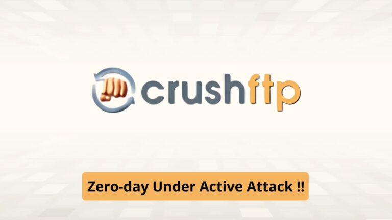 CrushFTP Servers Zero-day Under Active Attack : Update Now