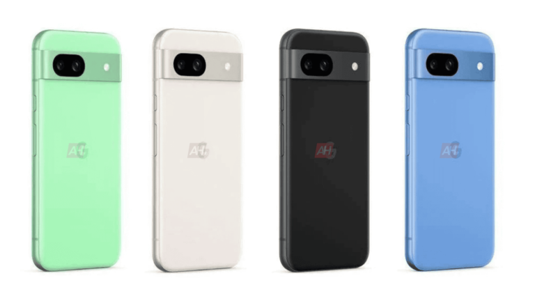 Google Pixel 8a Leaks in all 4 colors