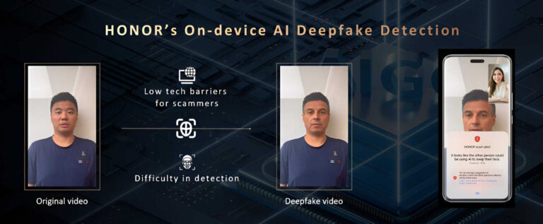 HONOR intros AI Defocus Eye Protection & AI Deepfake Detection