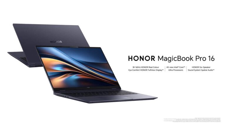 HONOR announces Europe Pricing & Availability for MagicBook Pro 16