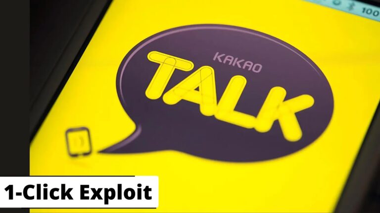 1-Click Exploit In Kakaotalk’s Android App Allows Arbitrary Code Execution