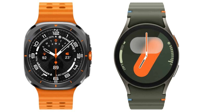 Here are the Galaxy Watch Ultra and Watch 7 in all their glory