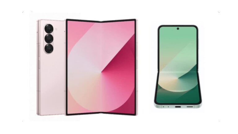 Feast your eyes on Galaxy Z Fold 6 & Flip 6 renders in every color