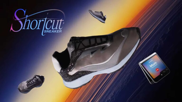 Samsung’s Shortcut sneaker lets you control your phone with dance moves