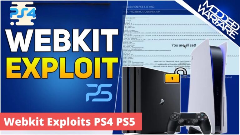 New Webkit Vulnerabilities – Attacker Exploit PS4, PS5 Playstations