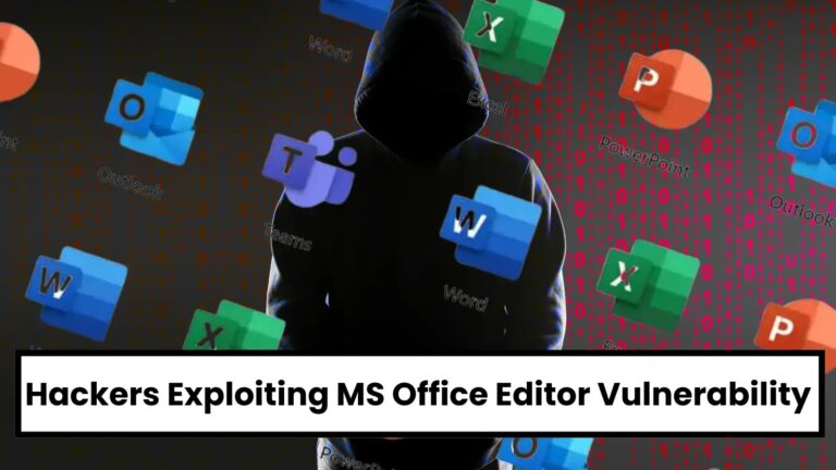 Hackers Exploiting MS Office Editor Vulnerability Deploy Keylogger