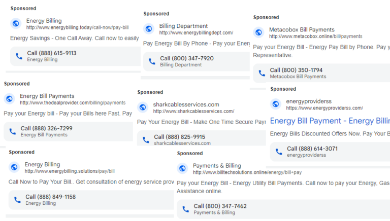 US residents targeted by utility scammers on Google