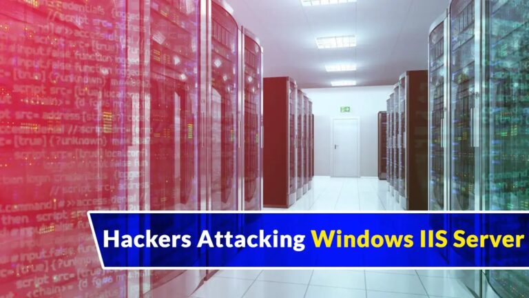 Hackers Attacking Windows IIS Server to Upload Web Shells