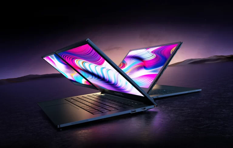 Acemagic X1 is the world’s first dual-screen laptop with 360° hinge