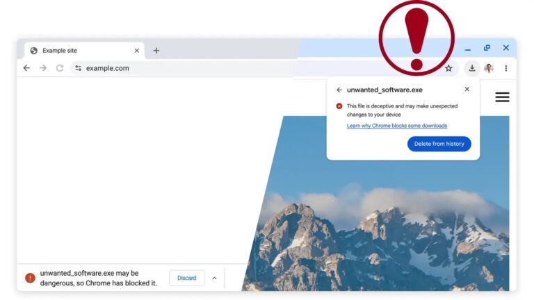 Google Chrome Warns of Malicious Files While Downloading