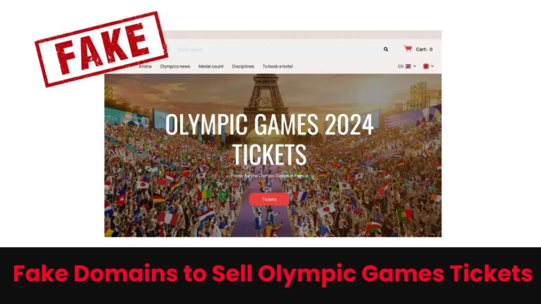 Hackers Created 700+ Fake Domains to Sell Olympic Games Tickets