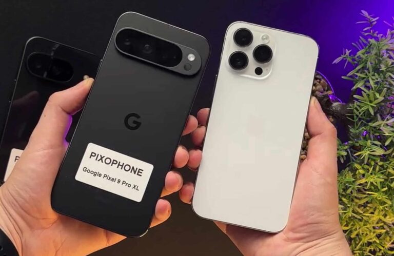 Pixel 9 Pro XL gets side-by-side iPhone 14 Pro Max comparison