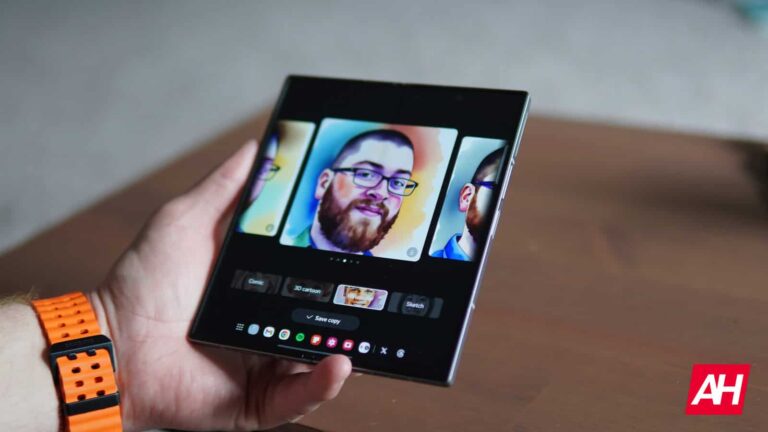 How to use AI Portrait Studio on Samsung Galaxy Z Fold 6