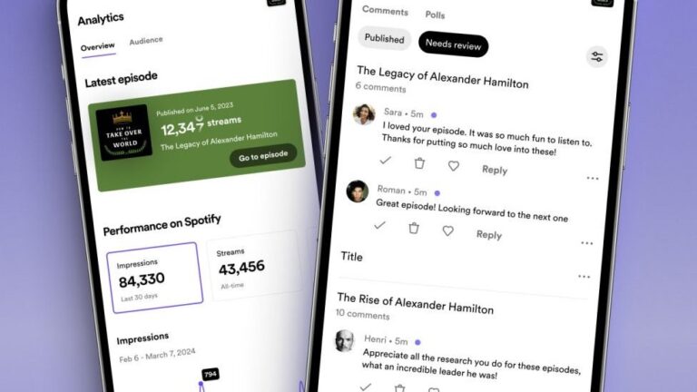 Spotify enhances podcasts with new commenting feature