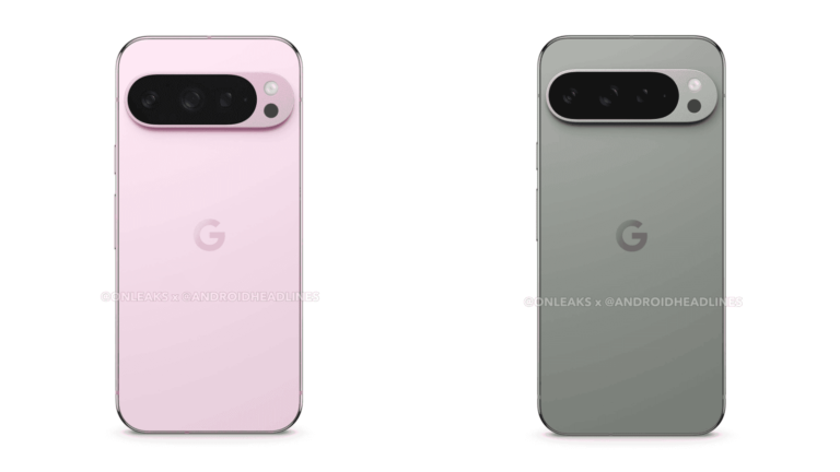 This is the Google Pixel 9 Pro in All 4 Colors